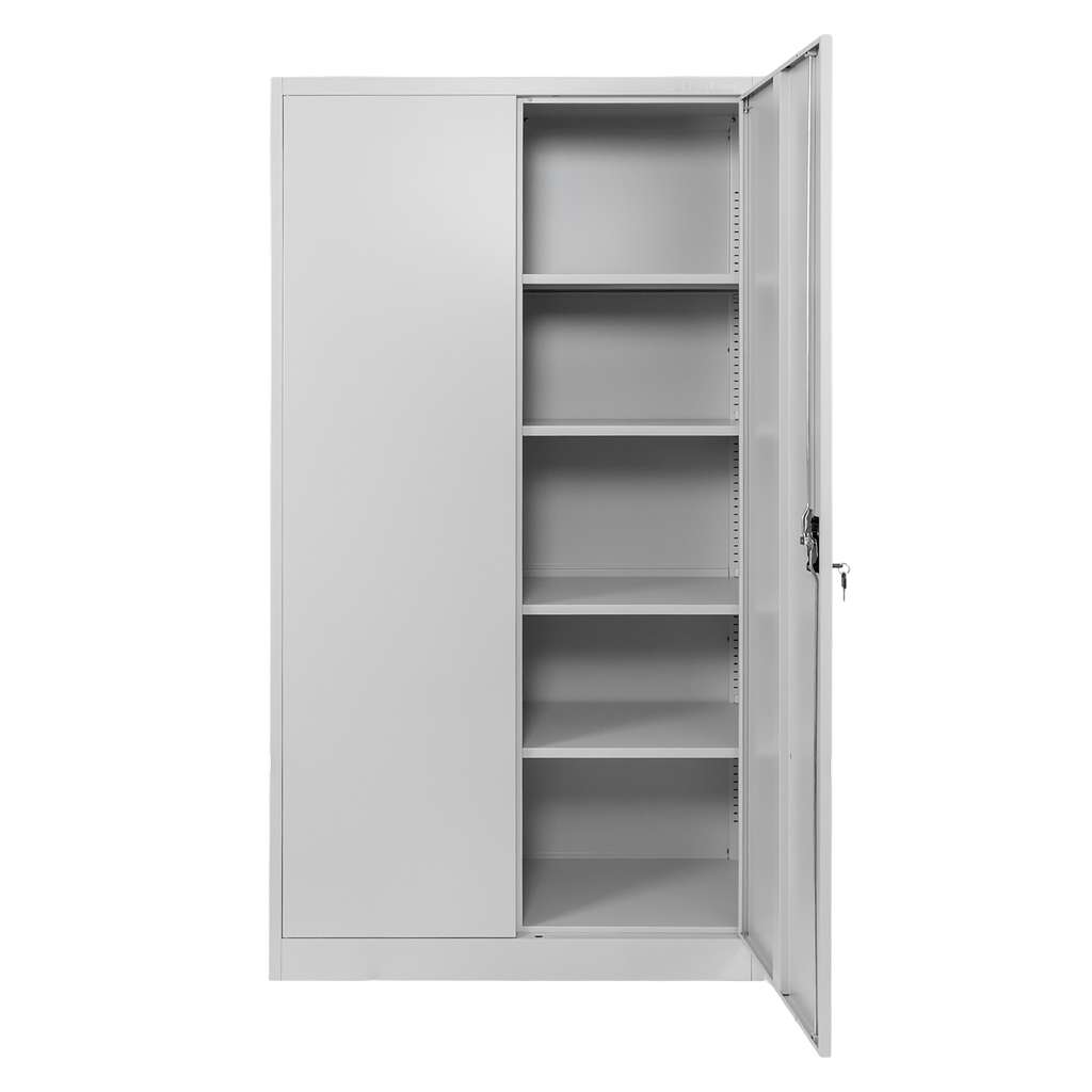 Furvero W-100 S/S armadio ufficio metallo 100x40x185 grigio