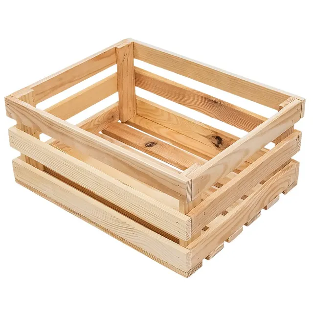 Mega-M Cassetta legno 30x40x18 cm frutta verdura