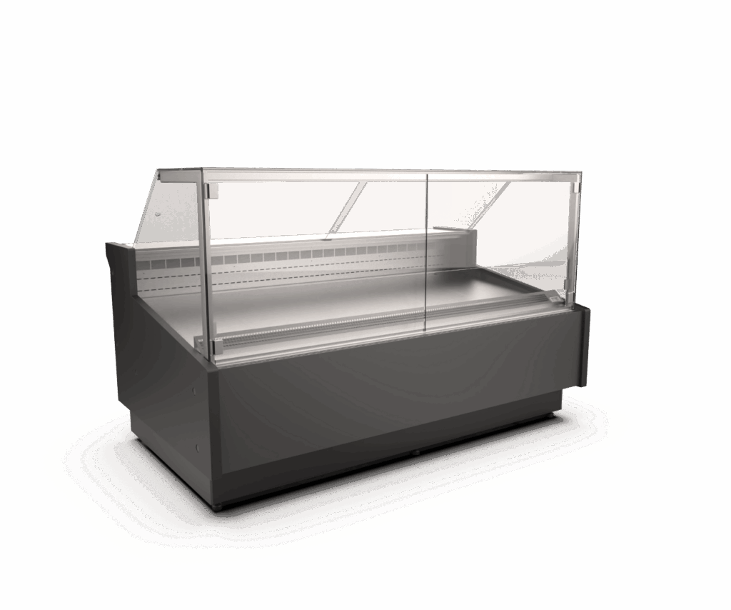Cebea Carmen WCh-8/1 banco frigo carne 200 vetro dritto