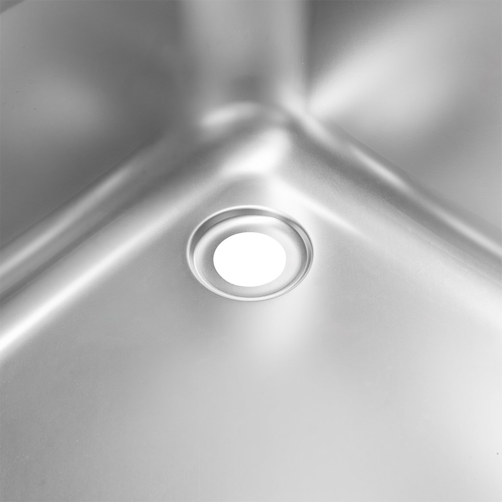 Mega-M 100x60x85 lavello gastronomico vasca destra inox