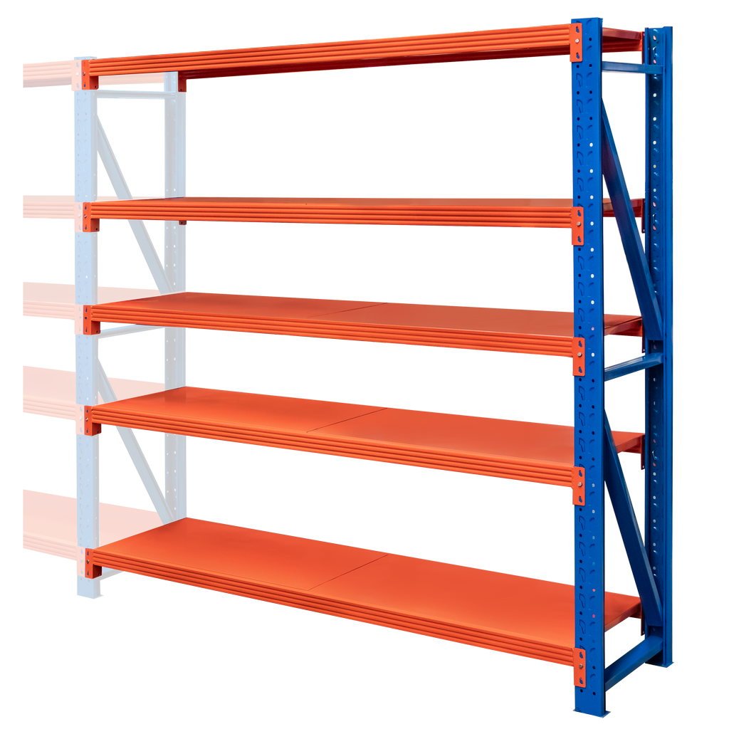 Mega-M Fortis Light scaffale metallo 200x192,5x60 5 ripiani