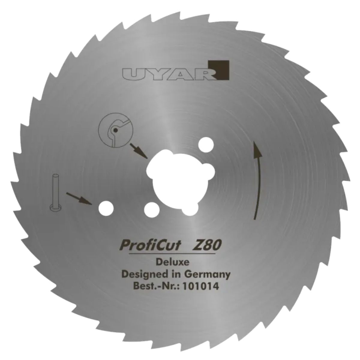 Uyar ProfiCut Z80 Deluxe lama kebab 80 mm dentata