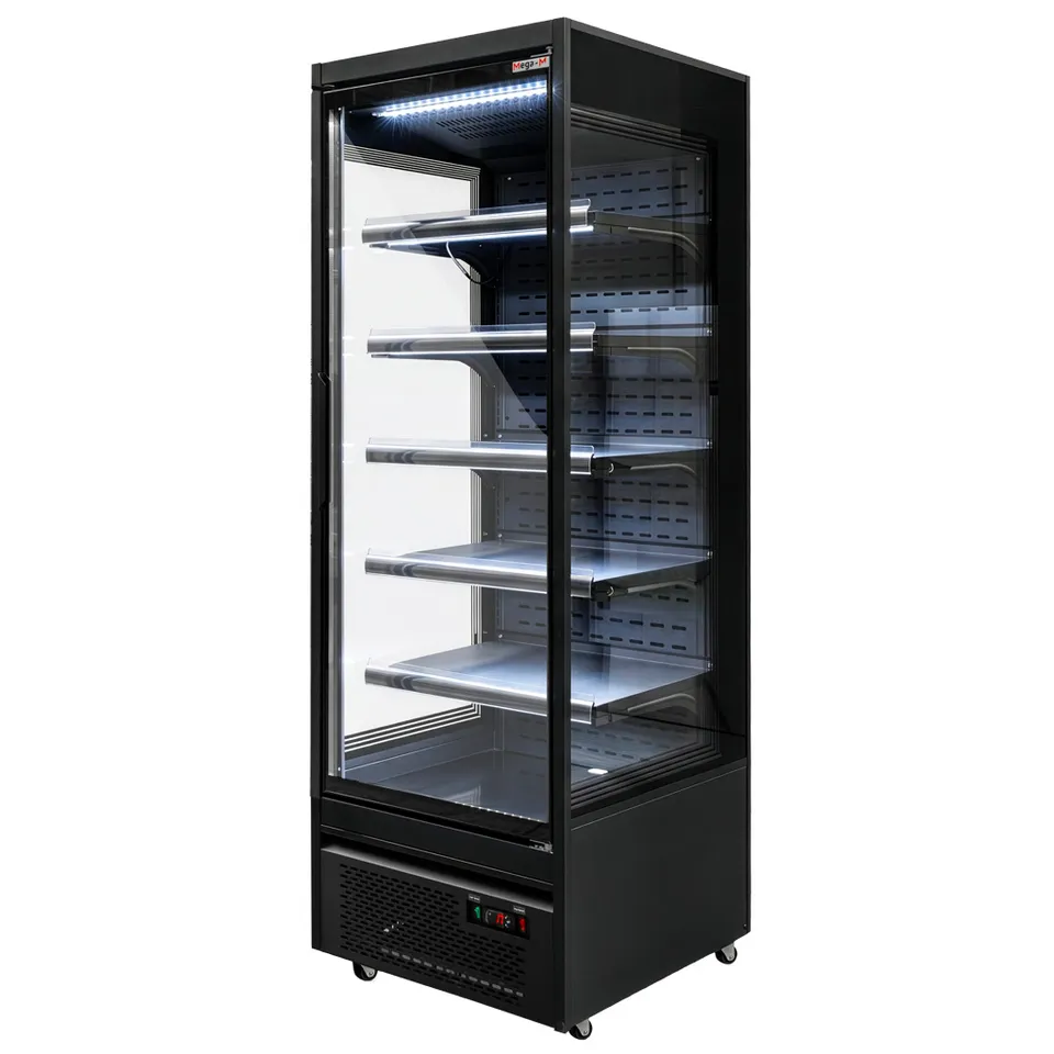 Mega-M Hugo Plus RU espositore refrigerato 70 cm nero