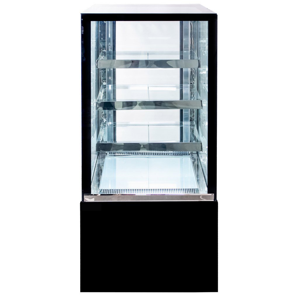 Mega-M Elsa S60 vetrina refrigerata pasticceria nera 3 ripiani