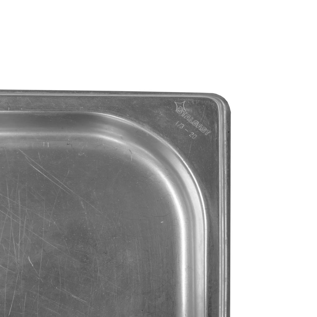 Mega-M vaschetta GN 1/3 inox 32,5x17,6x2 cm usato