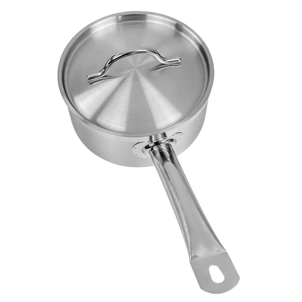 Mega-M Pro pentolino inox 18 cm 3 L con coperchio