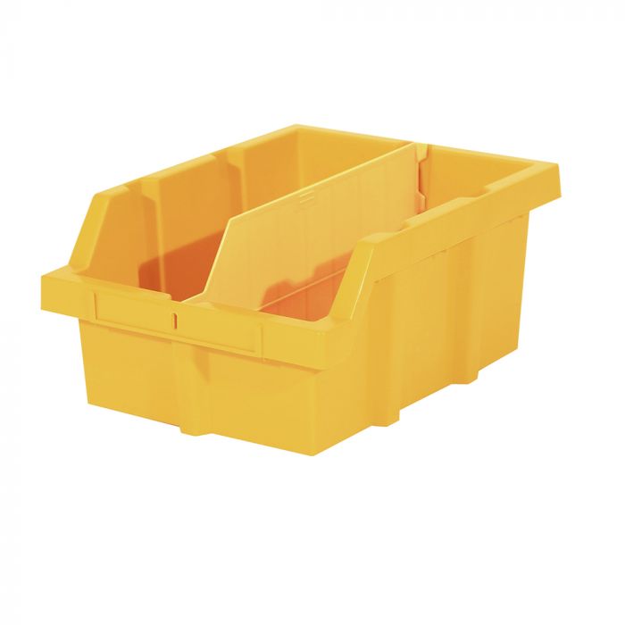 Seville Classics WEB407 contenitori gialli medi 3 pezzi plastica