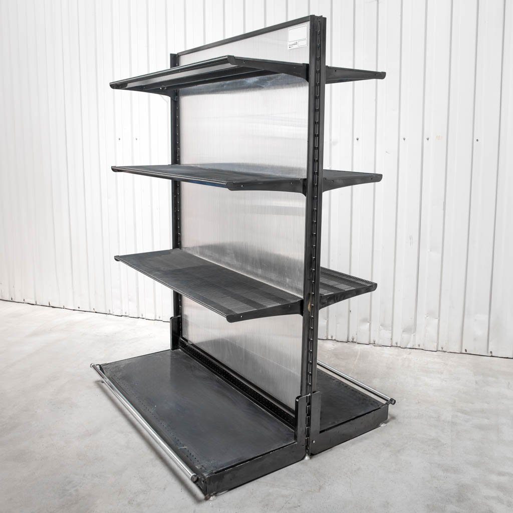 Wireland Solid York scaffale negozio H-155 L-106 6 ripiani bifacciale
