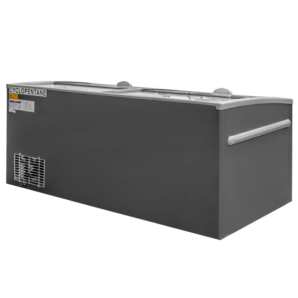 Mega-M OZI i185 Congelatore Pozzetto Vetrina 437 L NoFrost