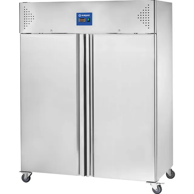 Stalgast 830130 armadio frigo 2 porte inox 1300 L