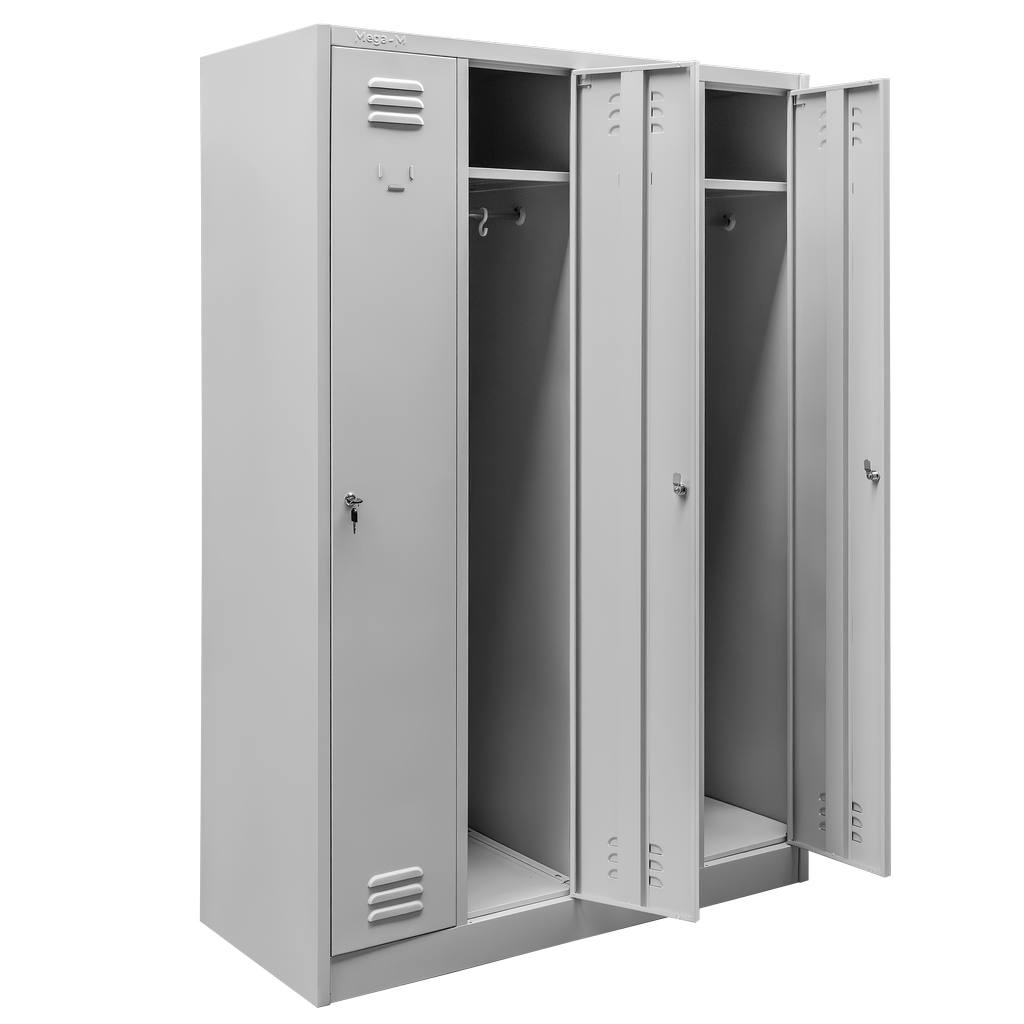 Mega-M S-120 armadietto spogliatoio 4 ante metallo