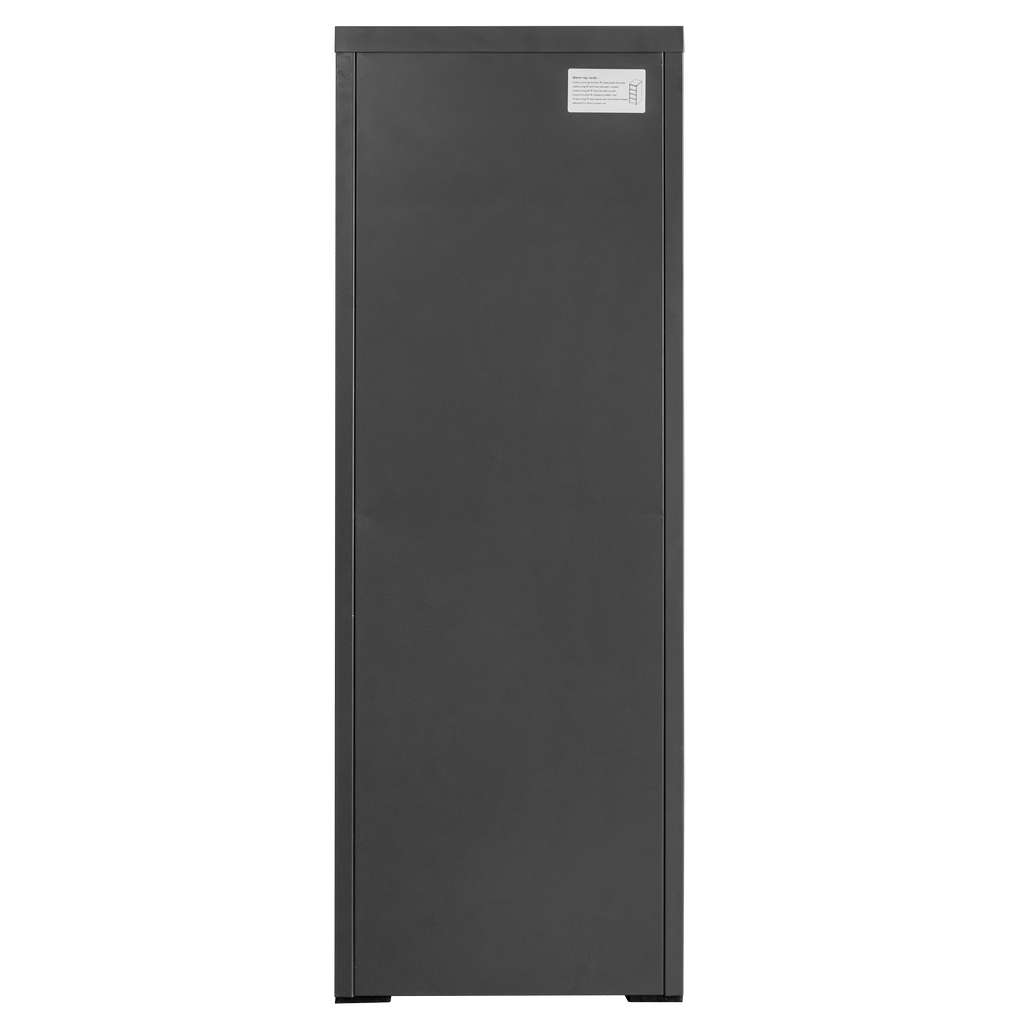 Furvero W4S Schedario Ufficio 4 Cassetti Grafite Grigio