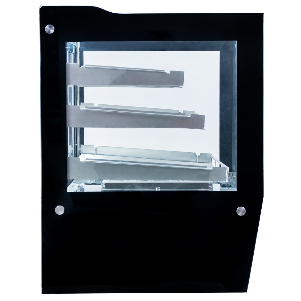 Mega-M Elsa Mini S66 vetrina riscaldata da banco inox