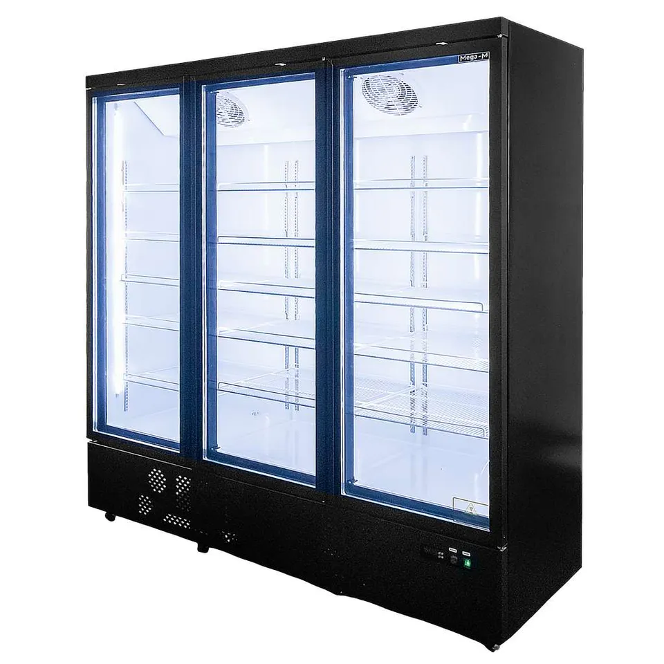 Mega-M Olaf S188 vetrina freezer 3 porte 1430L LED