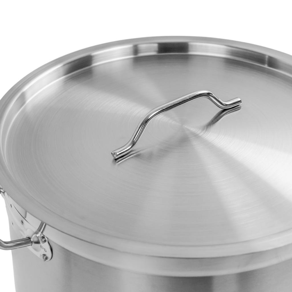 Mega-M Pro pentola acciaio inox con coperchio 36 L 36x36 cm