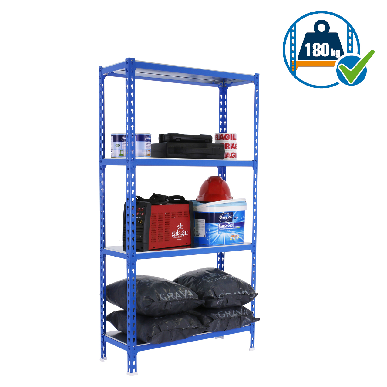 Simonrack SimonClick 4 scaffale 4 ripiani 180 kg