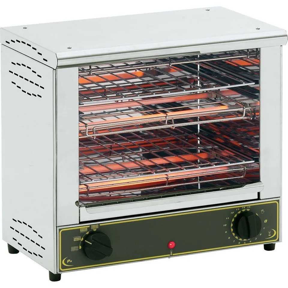 Roller Grill 777102 tostiera elettrica doppia 3,2 kW temporizzata