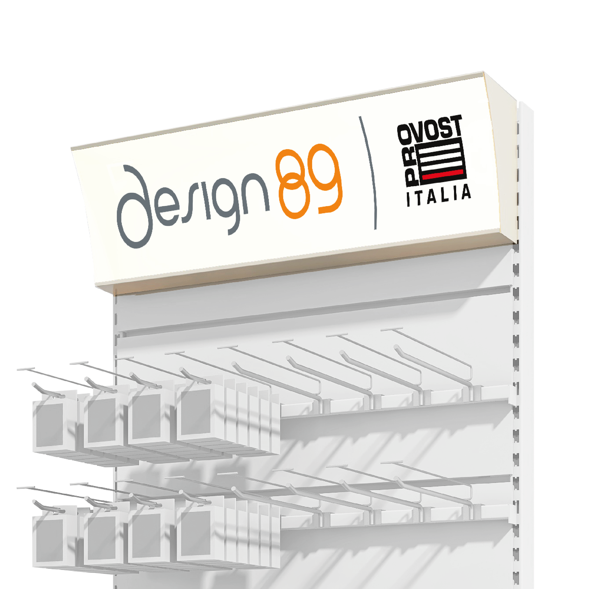 Design89 Velette e tettucci per scaffalature
