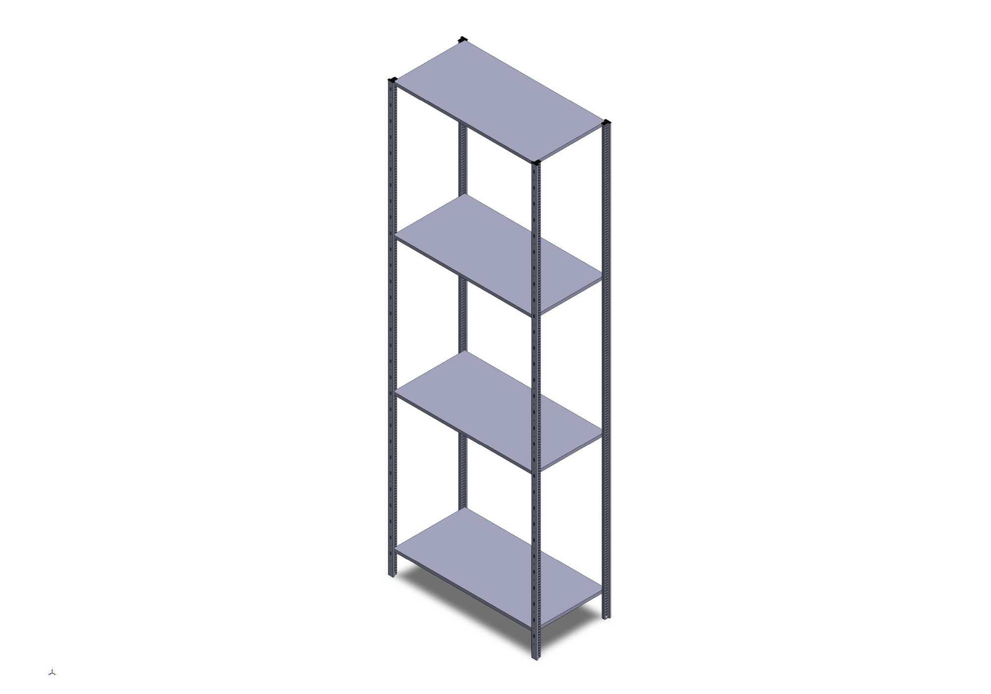 DR Scaffalature Mito scaffalatura leggera a incastro