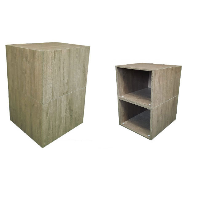 Agosistem H&D Banco 60 banco legno 60x60 cm bianco