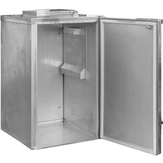 Dora Metal refrigeratore rifiuti acciaio inox 108x89x129 cm