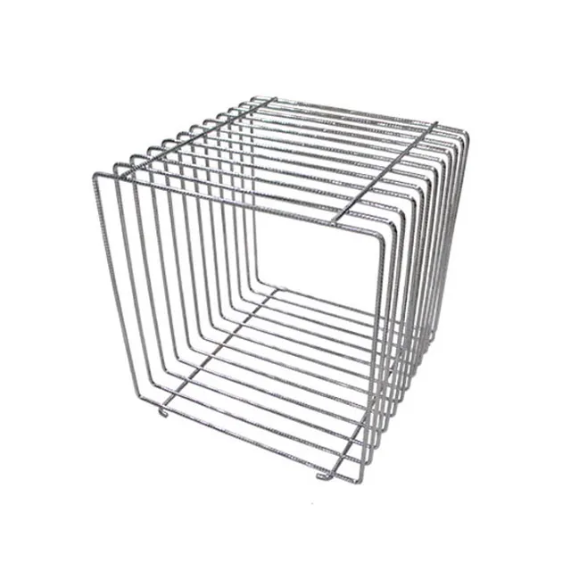 Agosistem Cubo Espositivo 40x40x40 cm in Tondino Cromato