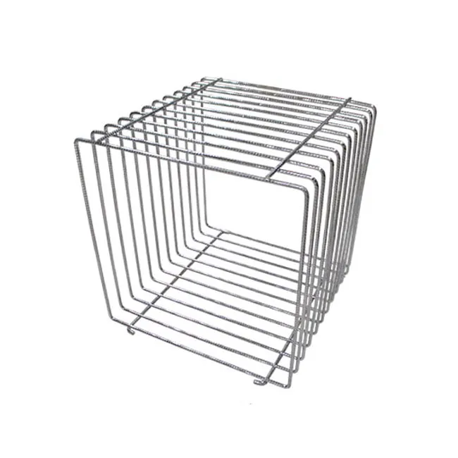 Agosistem Cubo Espositivo 40x40x40 cm in Tondino Cromato