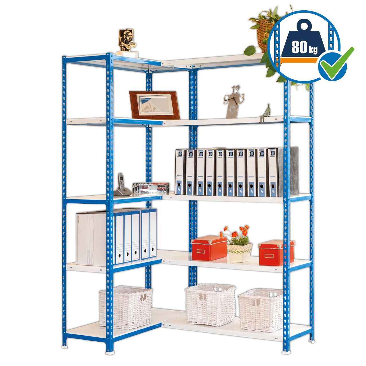 Simonrack SimonClick SimonCorner 10 scaffale angolare 400 kg