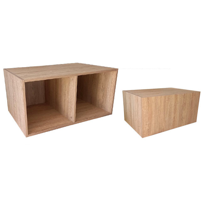 Agosistem H&D Cubolotto 90 banco legno 90x60x45 cm