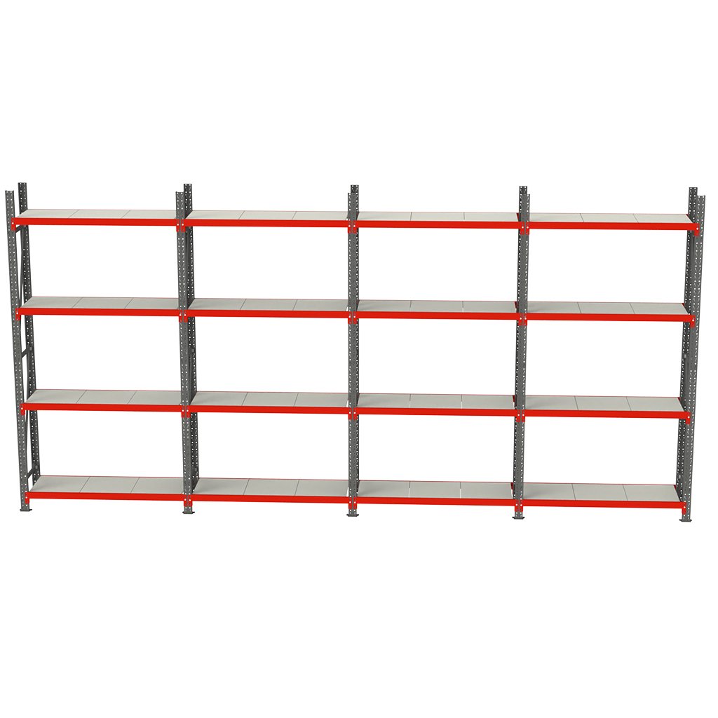 Mega-M Fortis H-240 scaffale magazzino 16 ripiani 50 cm