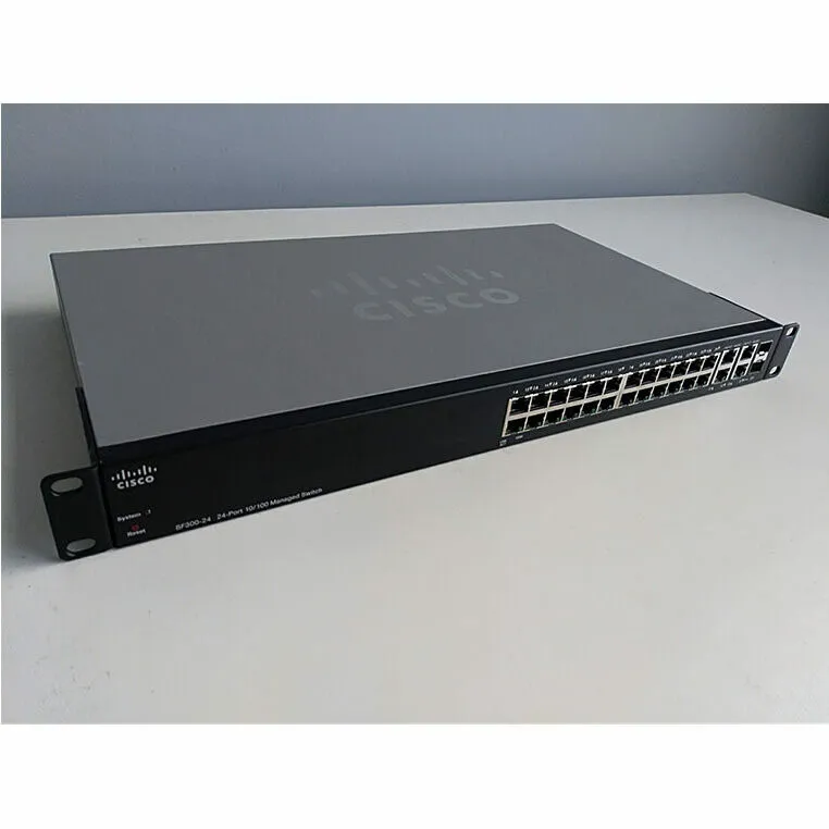 Cisco SF300-24 SRW224G4-K9 switch 24 porte managed