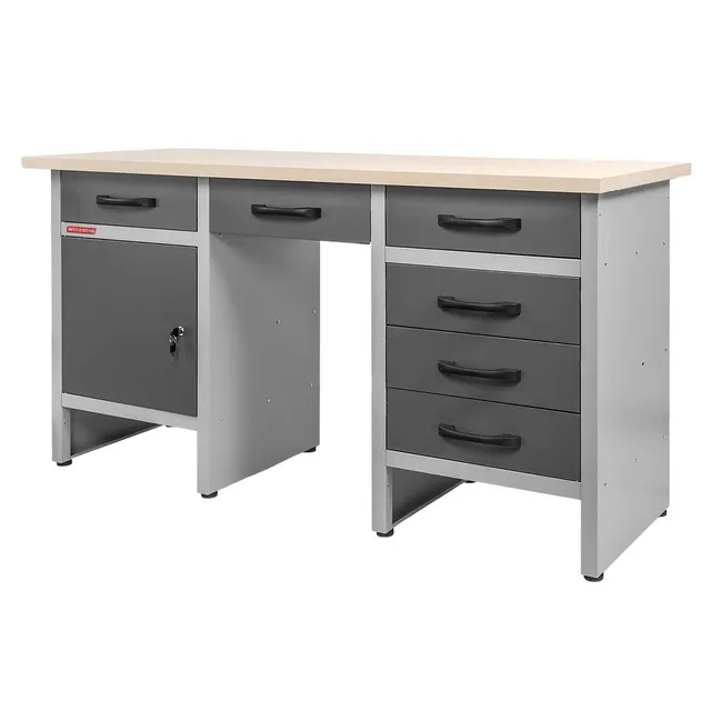 Werkberg Handyman S-160 banco da lavoro 160 cm grafite