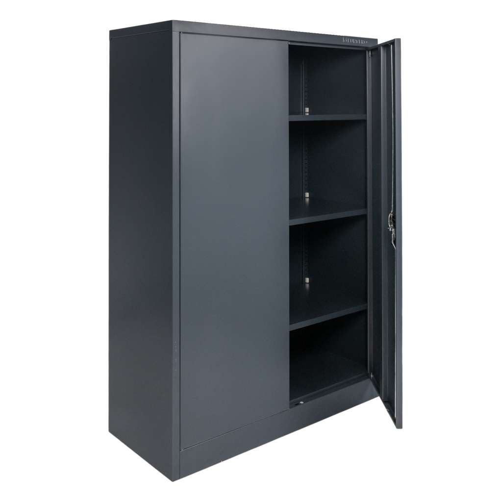 Furvero W-104 G/G armadio metallo 90x40x140 grafite