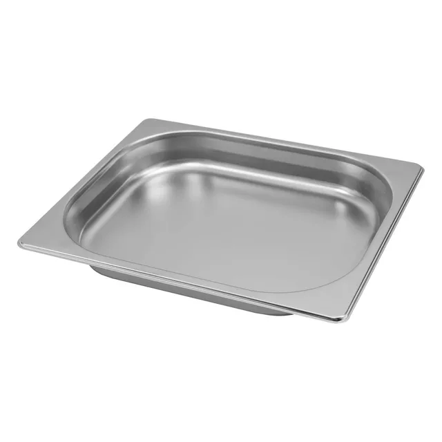 Mega-M GN 1/2 Contenitore Inox 32,5x26,5x4 cm