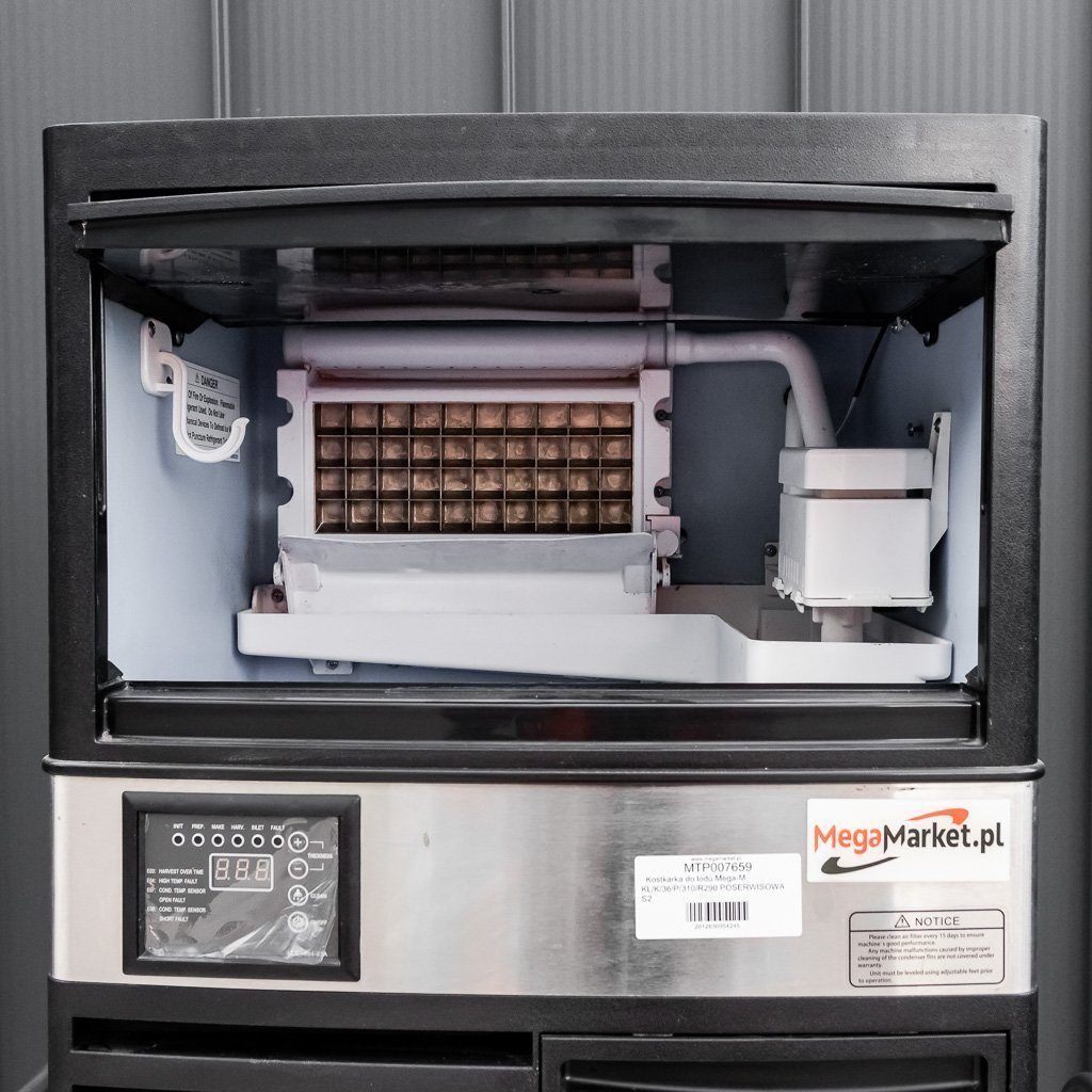 Mega-M Fabbricatore ghiaccio 36 kg/24h cubetti 22 mm