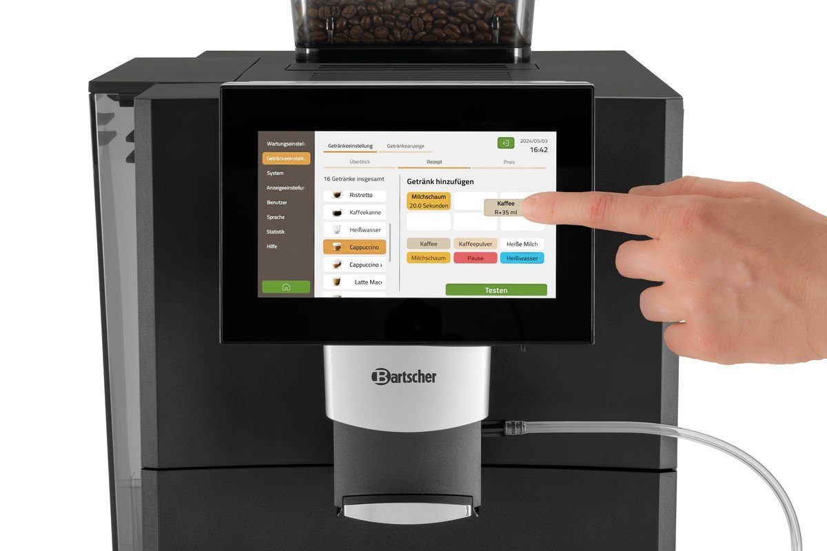 Bartscher Easy Plus 550 190096 macchina caffè automatica chicchi