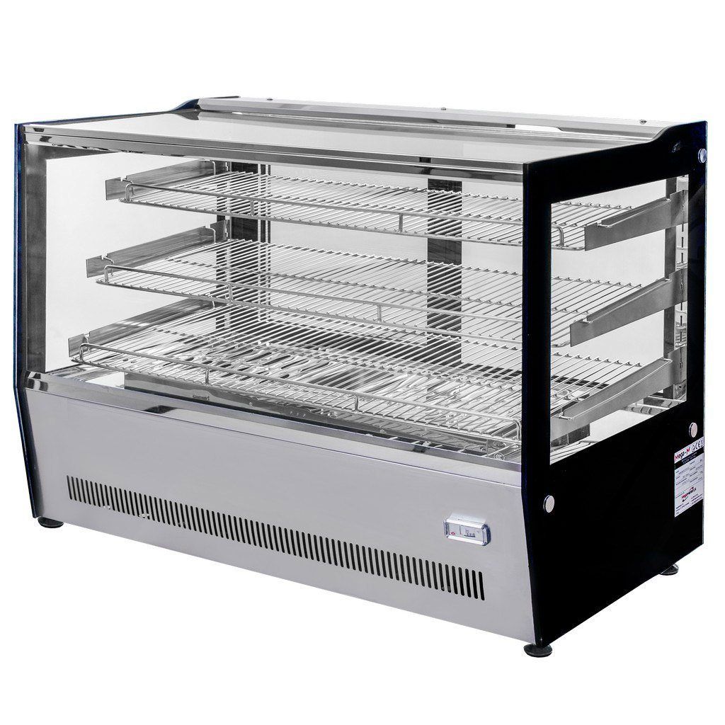 Mega-M Elsa Mini S90 vetrina riscaldata inox da banco