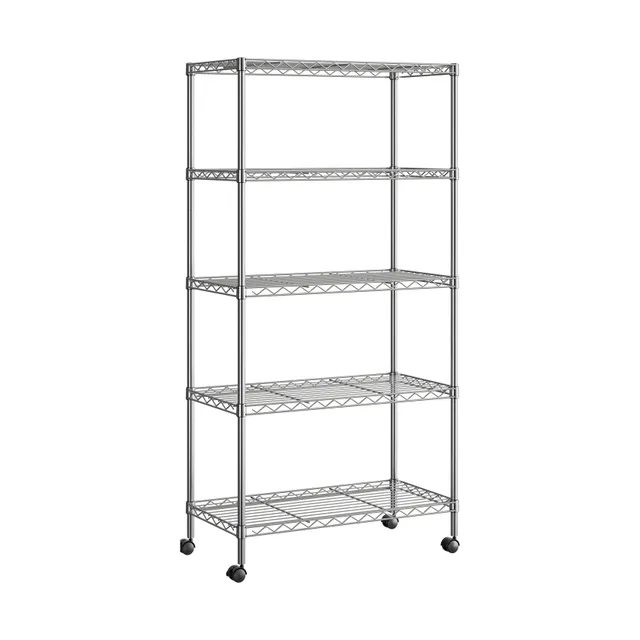 Seville Classics 14305 scaffale metallo 5 ripiani 1500 kg