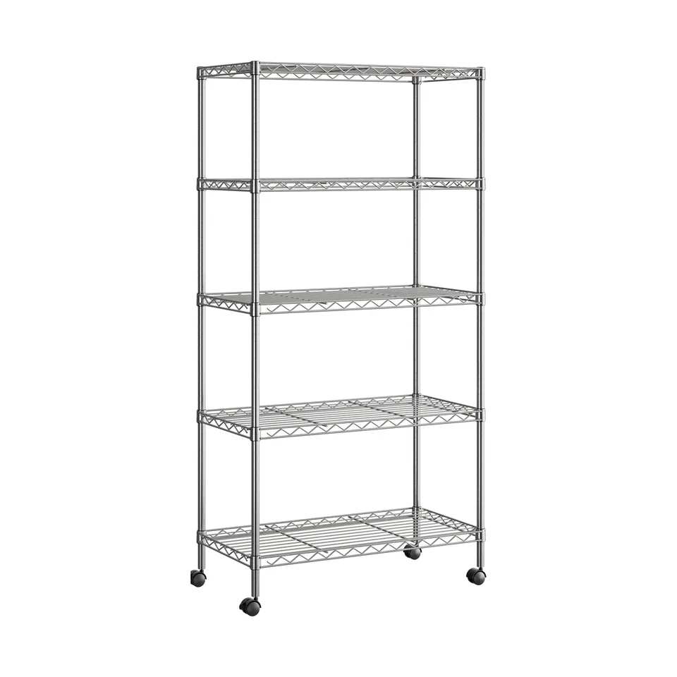 Seville Classics 14305 scaffale metallo 5 ripiani 1500 kg