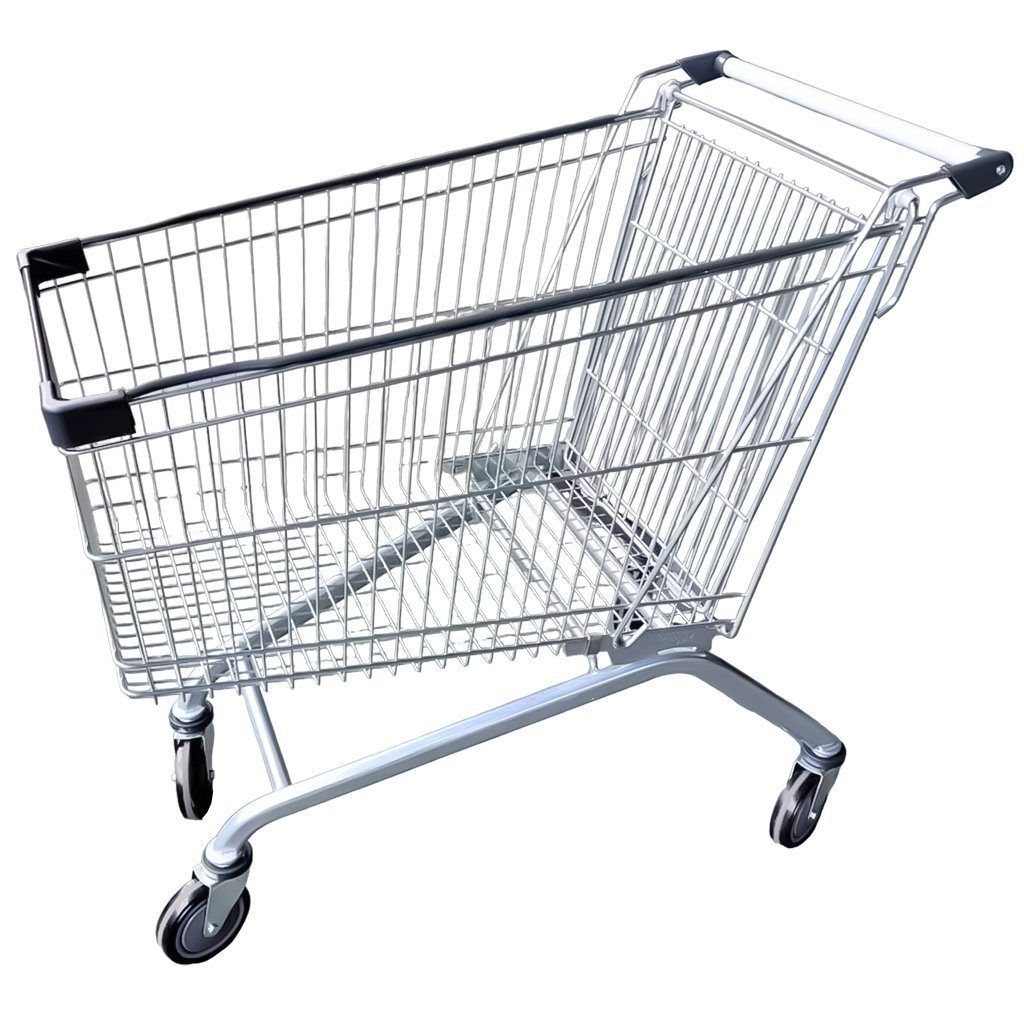Mega-M YR 240L carrello spesa 240 litri set 10 pz zincato