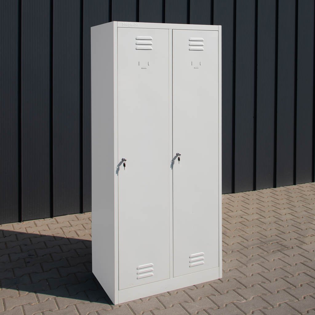Mega-M armadietto spogliatoio 2 ante grigio 80 cm expo