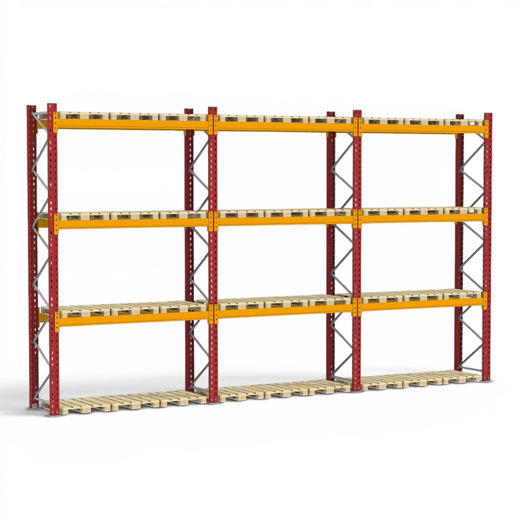 Dexion scaffale portapallet H-480 L-815 cm 900 kg 36 posti