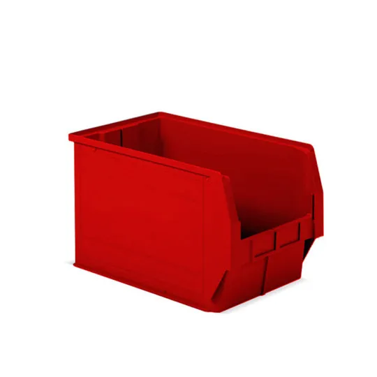 DR Scaffalature Compat Contenitore Plastica 310x500x300 Rosso