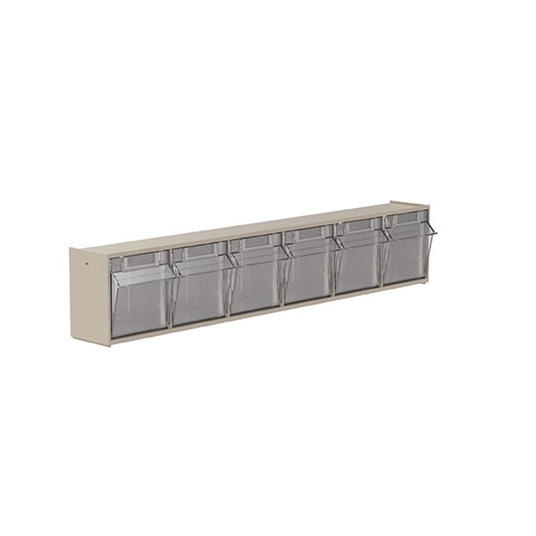 Akro-Mils TiltView 06706 espositore 6 box basculanti