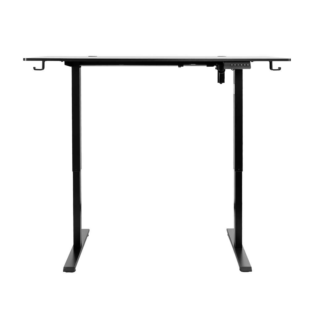 Furvero scrivania elettrica regolabile nera 140x60 cm