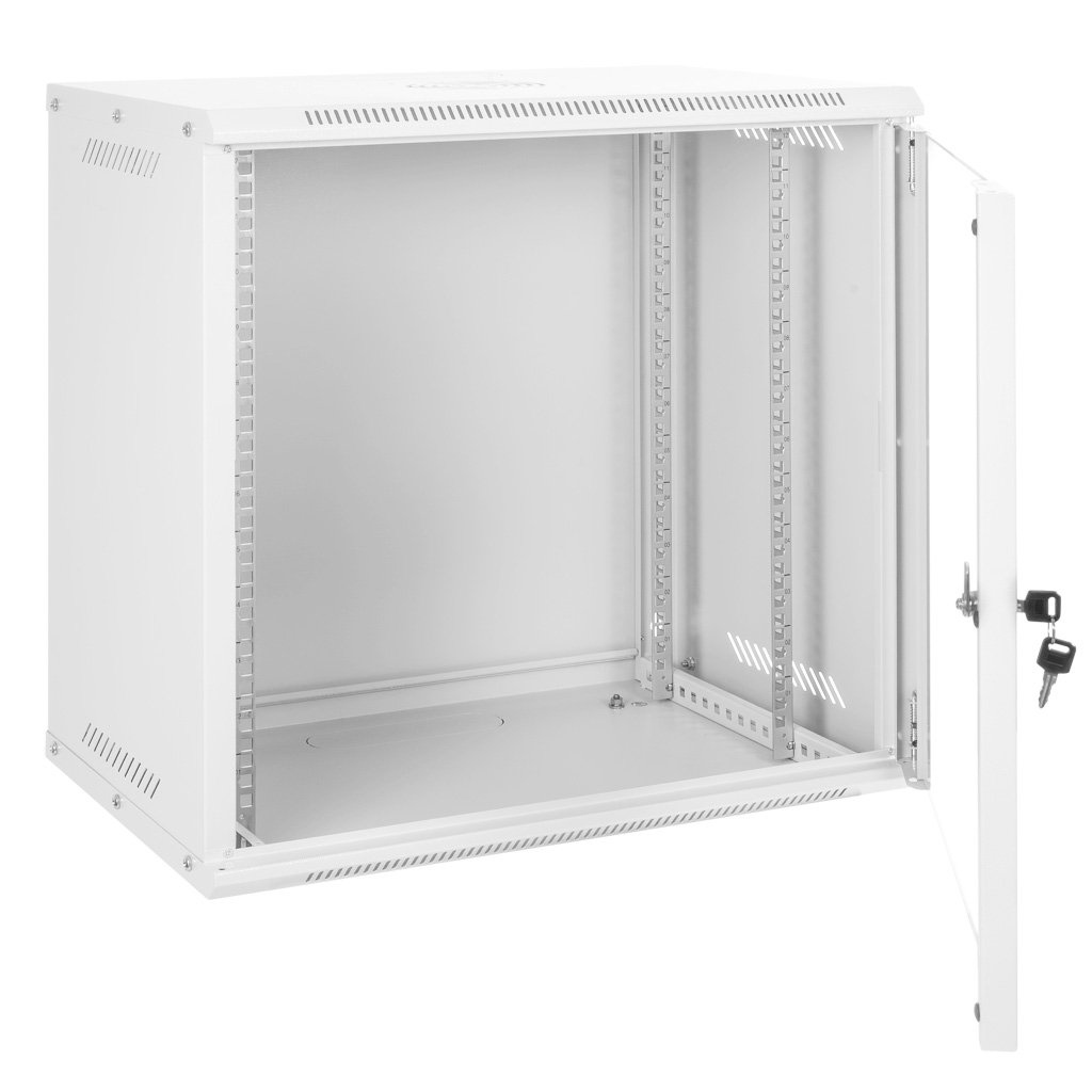 NETBERG BASIC 12U Armadio Rack 19" Muro Grigio 60x40