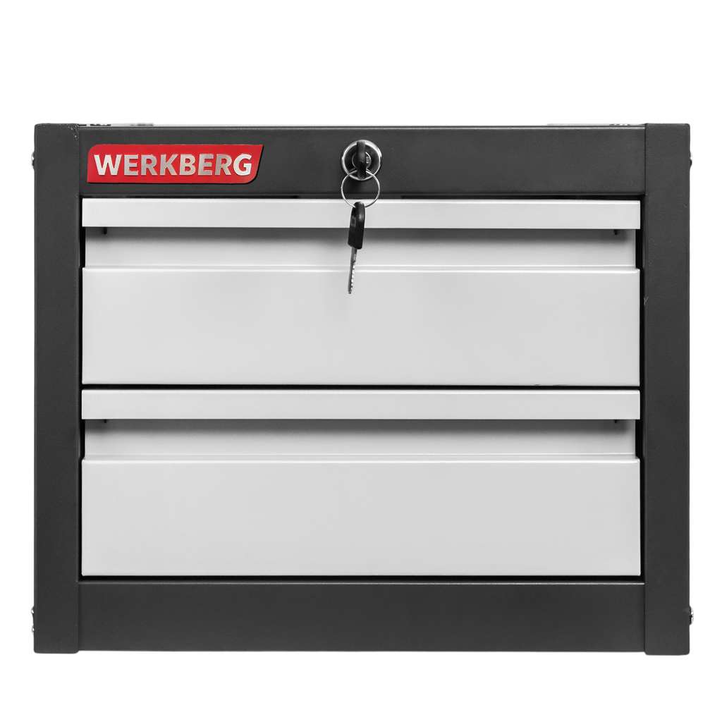 Werkberg cassettiera sospesa 2 cassetti 37x48,5x30,5 cm