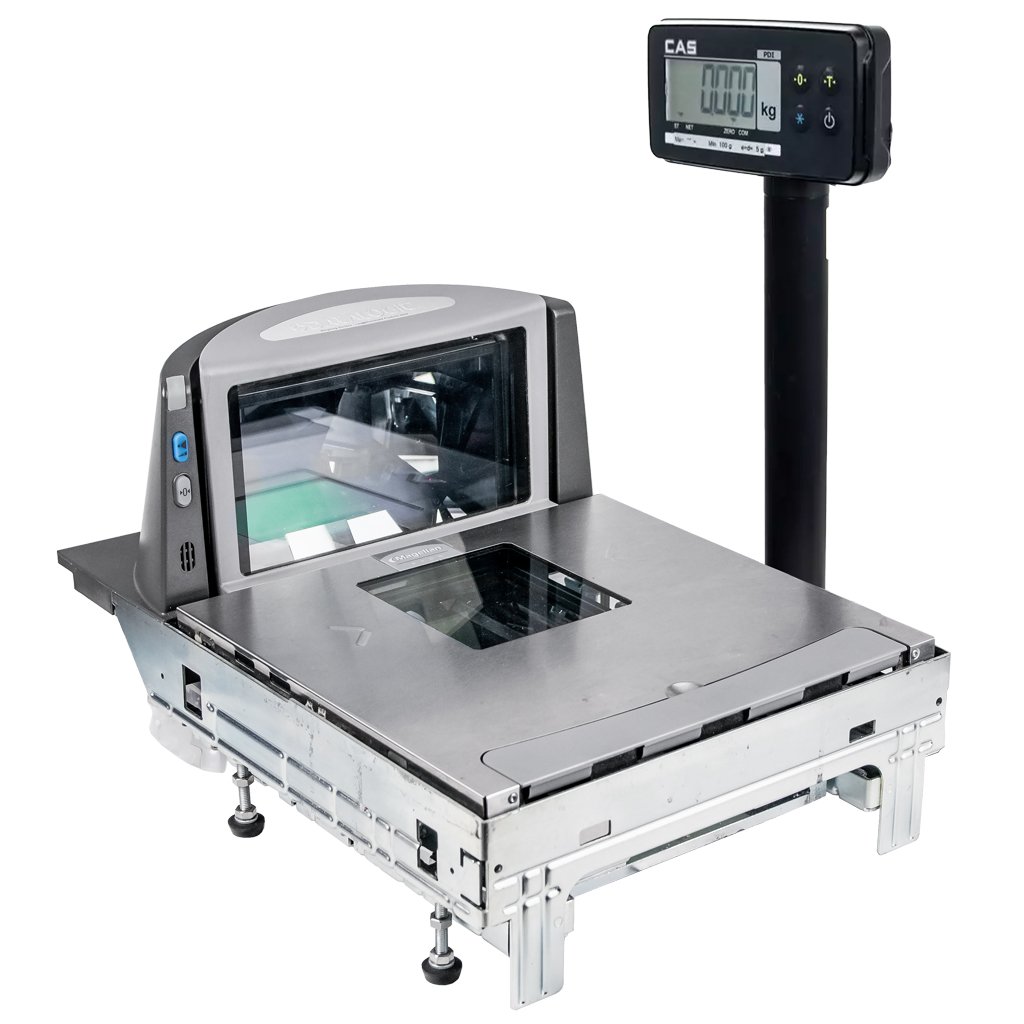 CAS PDI/PDSB15 + Magellan 8400 bilancia scanner 15 kg