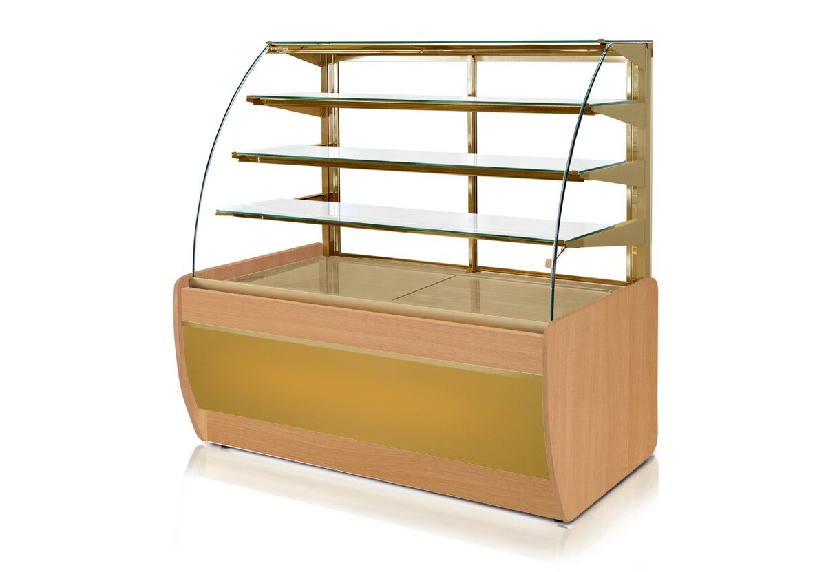 Rapa C-B vetrina pasticceria 102x89 cm plug-in